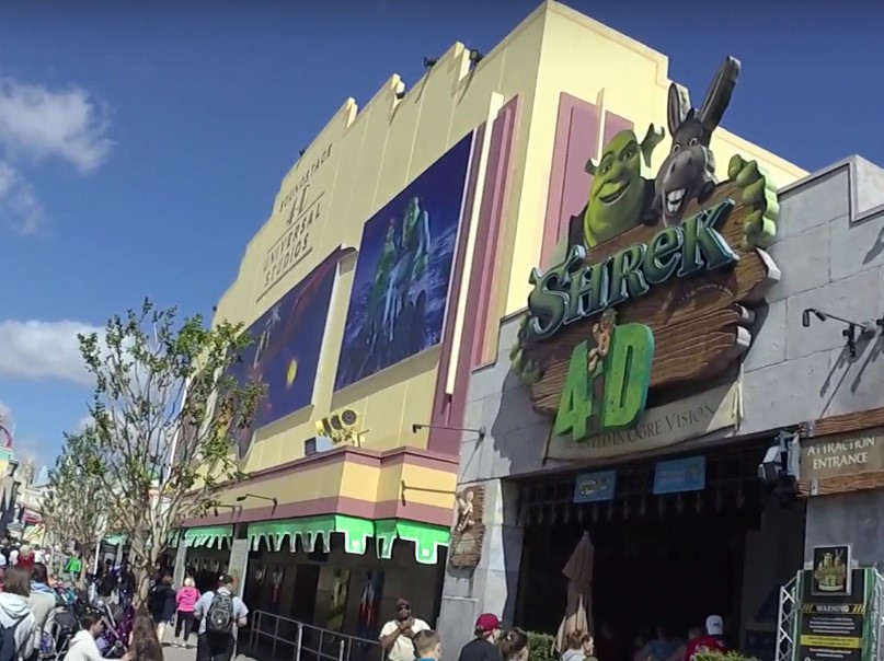 Photo of Shrek 4-D Ride im Freizeitpark Universal Studios Florida | Universal Studios Orlando