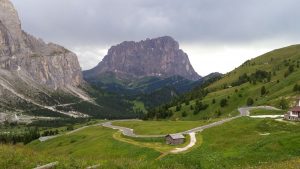 Auf dem Grödner Joch