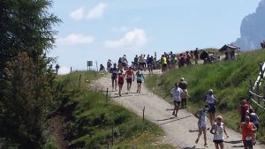 Seiser Alm Halbmarathon Läufer