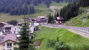 Wolkenstein vor Gardena Pass